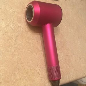 Fuchsia/Nickel Dyson Supersonic Hairdryer